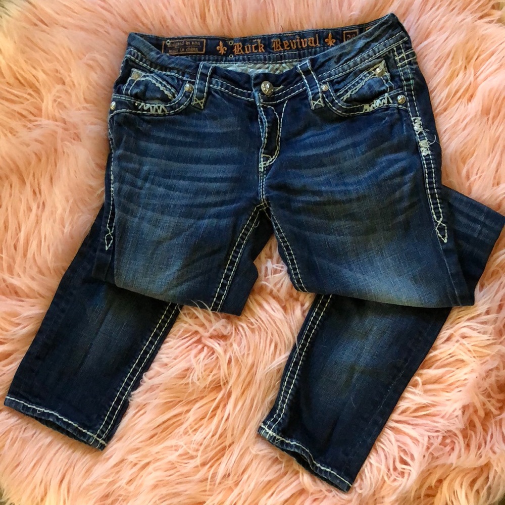 Rock Revival Elaina Skinny Size 29